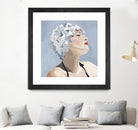 Getting My Tan On by Daleno Art on GIANT ART - red figurative swimmer