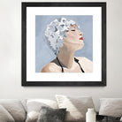 Getting My Tan On by Daleno Art on GIANT ART - red figurative swimmer