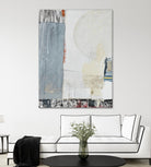 City Walker by Daleno Art on GIANT ART - beige abstract