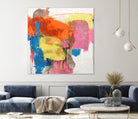 End of Time by Daleno Art on GIANT ART - orange abstract