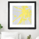 Holiday Festivities I by Daleno Art on GIANT ART - yellow abstract