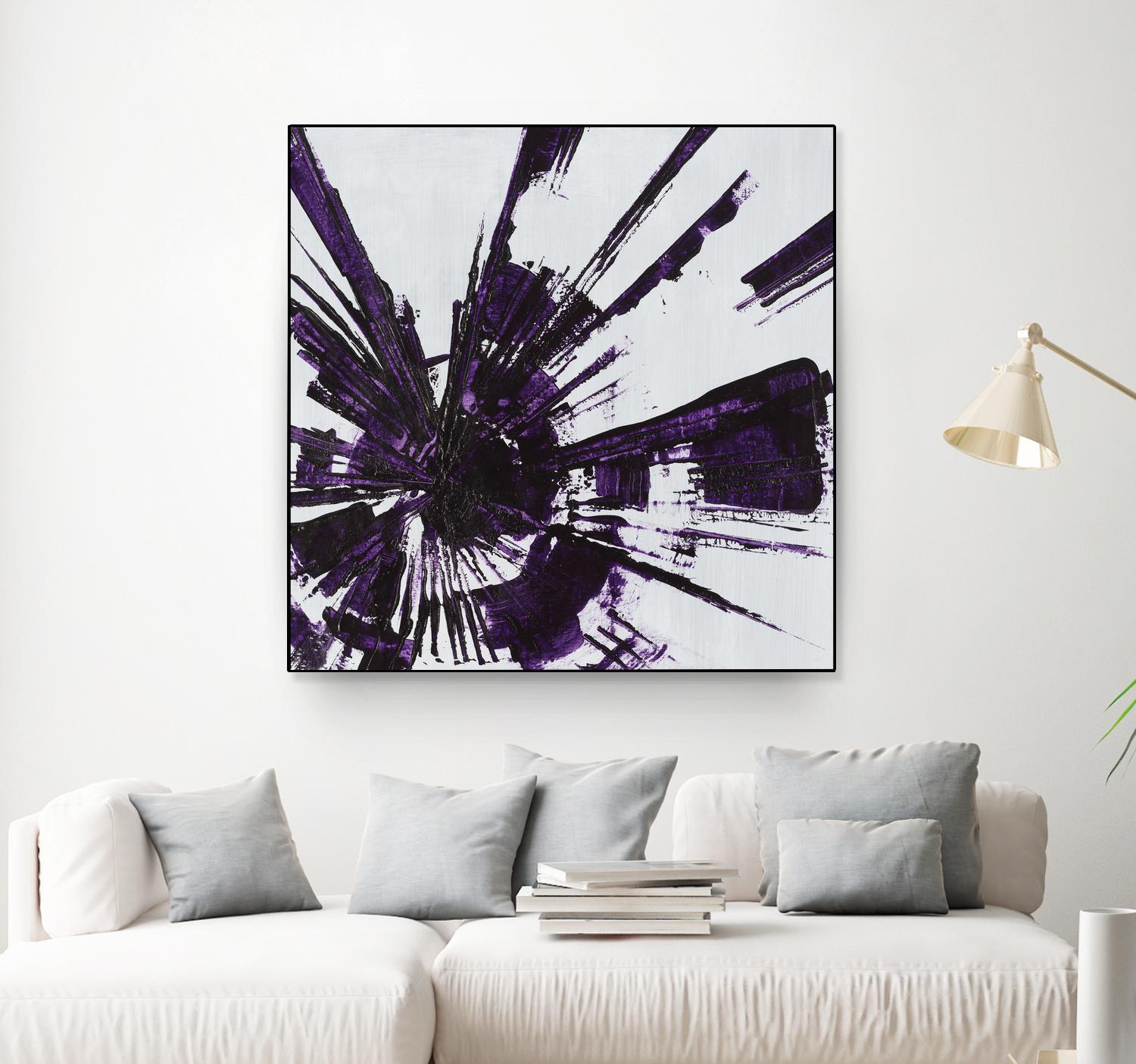 Holiday Festivities III by Daleno Art on GIANT ART - purple abstract