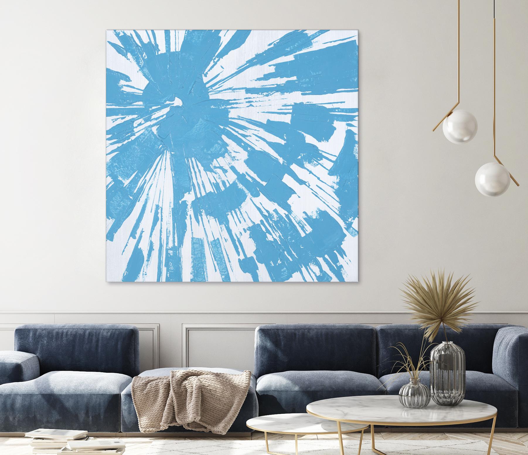 Holiday Festivities IV by Daleno Art on GIANT ART - blue pop art pop art