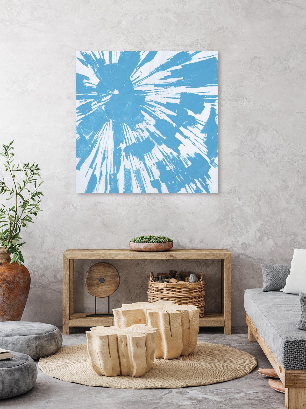 Holiday Festivities IV by Daleno Art on GIANT ART - blue pop art pop art