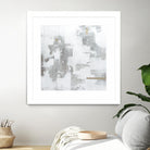 Haloed in Metallic II by Daleno Art on GIANT ART - gold abstract abstract 