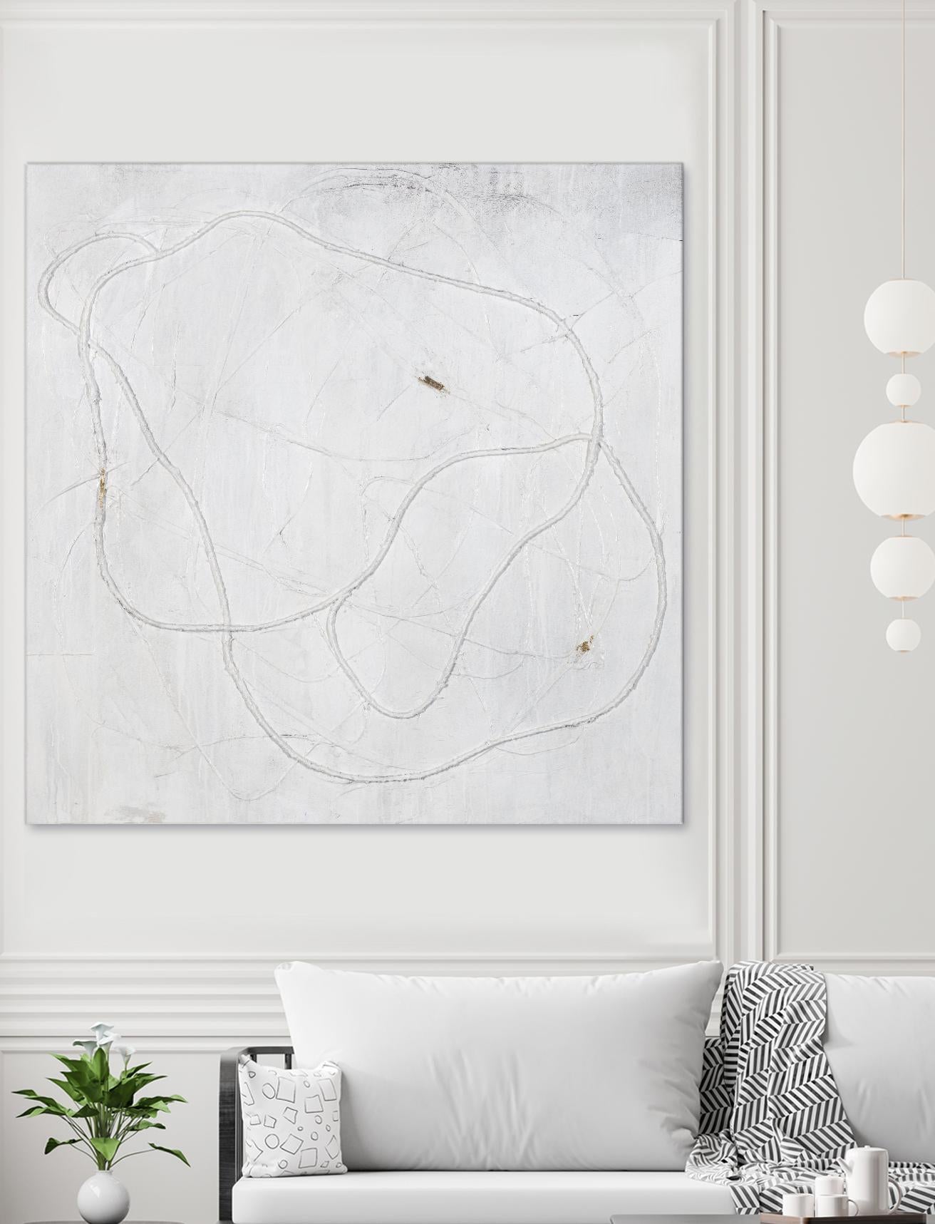 Super Wrangler by Daleno Art on GIANT ART - gold abstract abstrait