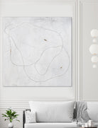 Super Wrangler by Daleno Art on GIANT ART - gold abstract abstrait