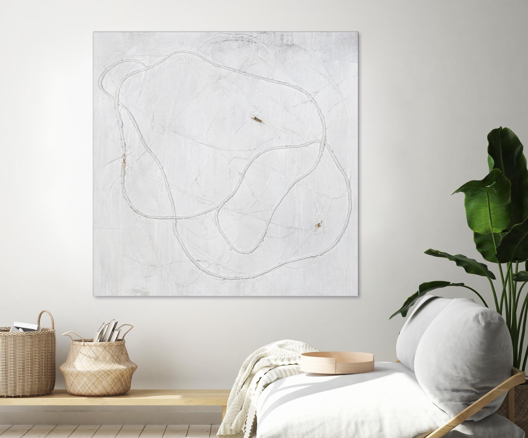 Super Wrangler by Daleno Art on GIANT ART - gold abstract abstrait