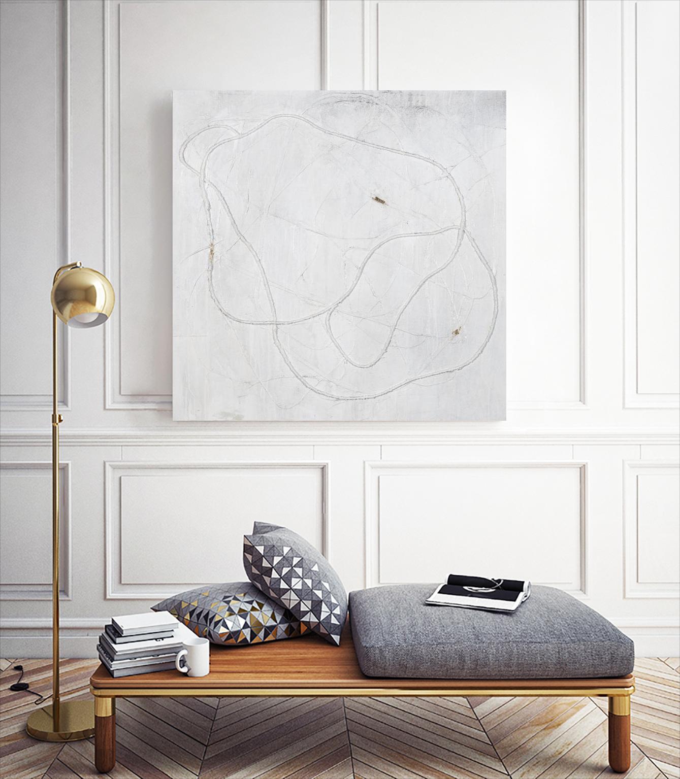 Super Wrangler by Daleno Art on GIANT ART - gold abstract abstrait