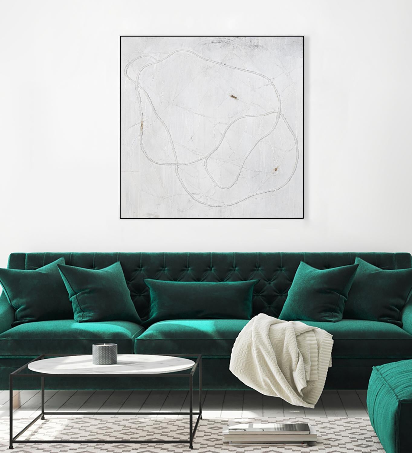 Super Wrangler by Daleno Art on GIANT ART - gold abstract abstrait