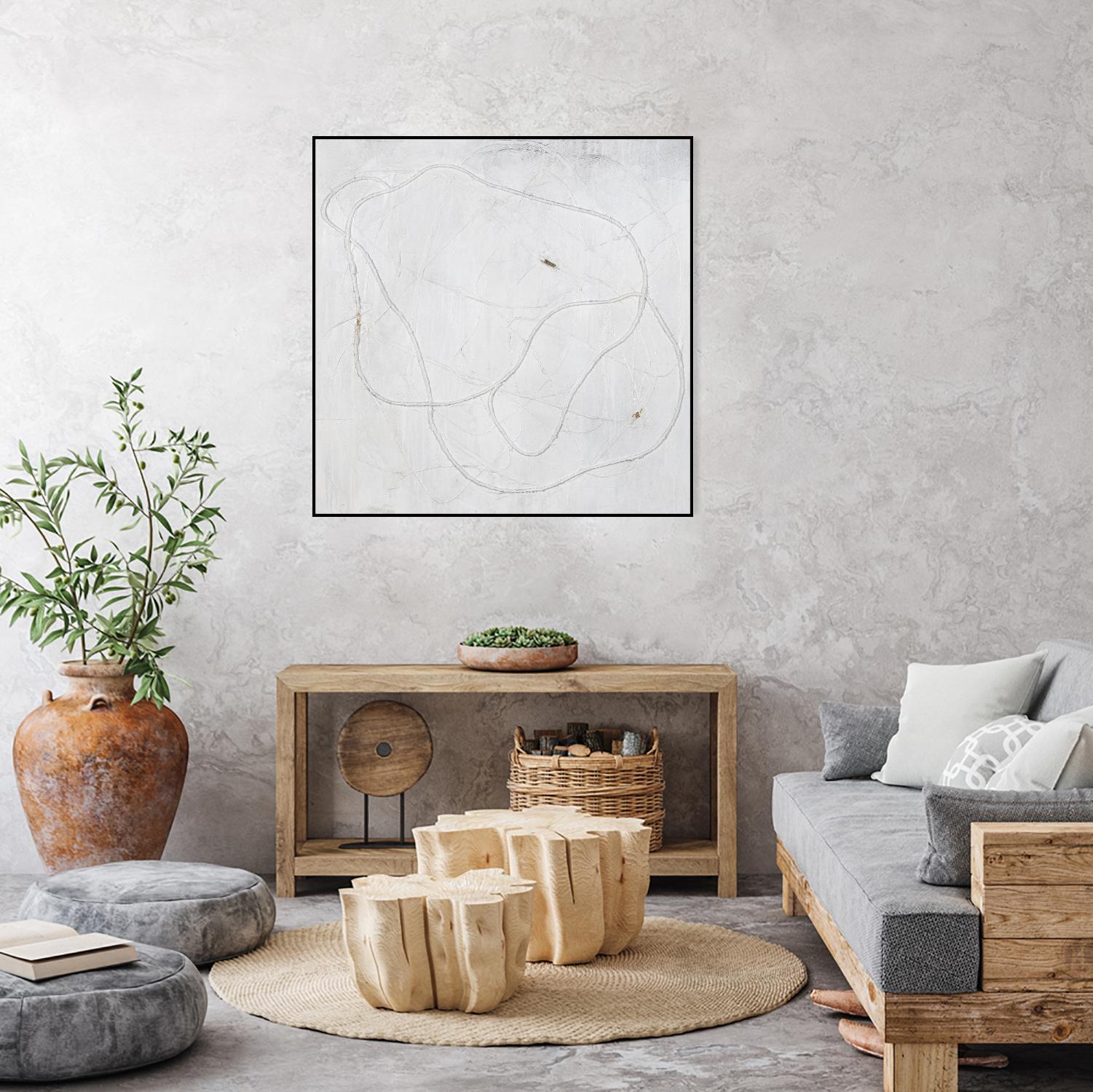 Super Wrangler by Daleno Art on GIANT ART - gold abstract abstrait