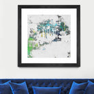 cool Kids I by Daleno Art on GIANT ART - green abstract abstrait