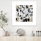 Talking out of Both Sides by Daleno Art on GIANT ART - beige abstract abstrait 