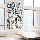 Strapped I by Daleno Art on GIANT ART - beige abstract abstrait 