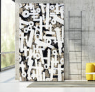 Strapped I by Daleno Art on GIANT ART - beige abstract abstrait 