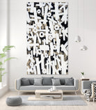 Strapped II by Daleno Art on GIANT ART - beige abstract abstrait 