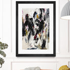 Cliff Divers by Daleno Art on GIANT ART - red abstract abstrait 