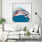 Thimble and Twine by Daleno Art on GIANT ART - red abstract abstrait 