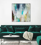 Disruptive Connection II by Daleno Art on GIANT ART - pink abstract abstrait