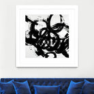 Complex Turns by Daleno Art on GIANT ART - white black&white abstract