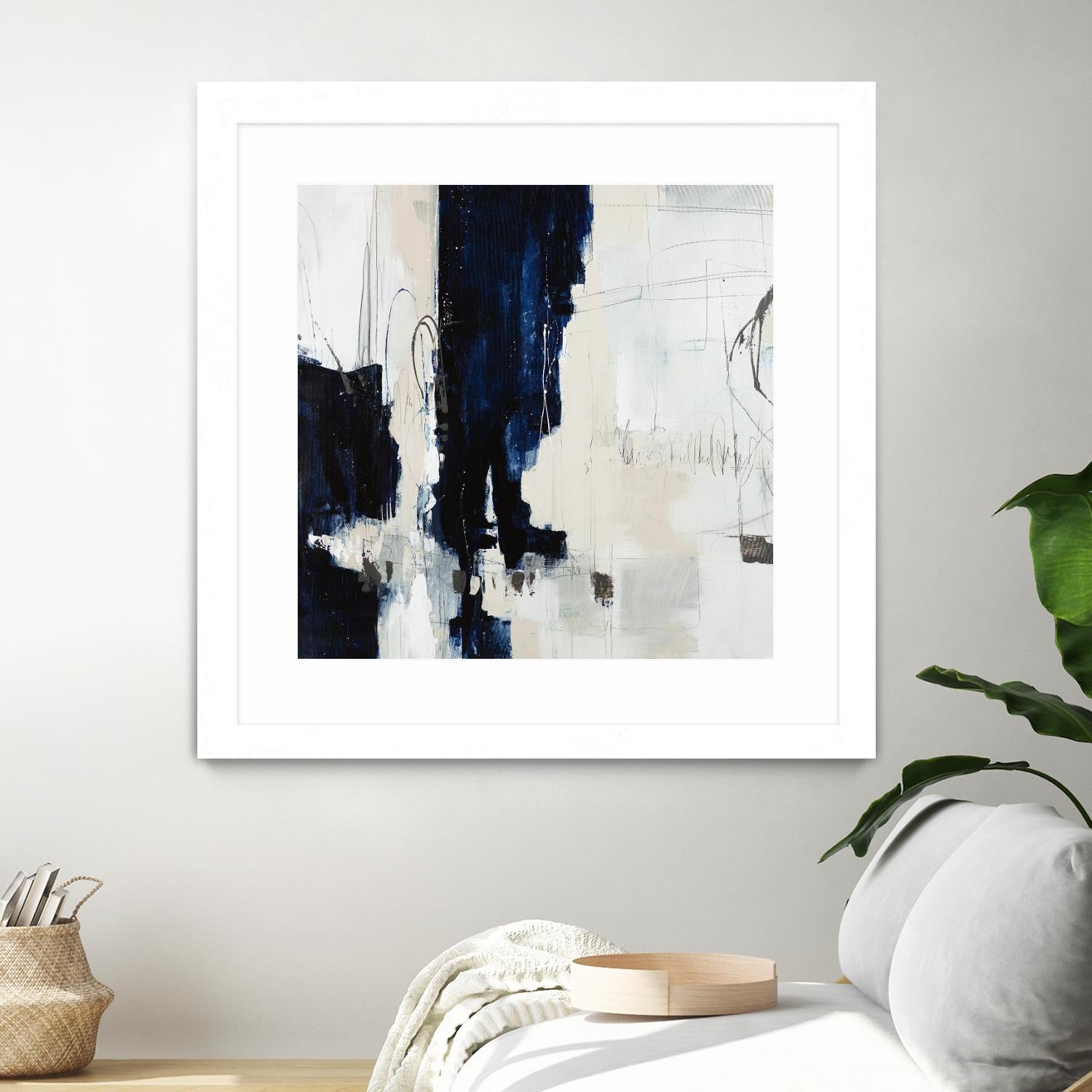 Underground Mechanics by Daleno Art on GIANT ART - blue abstract abstrait 