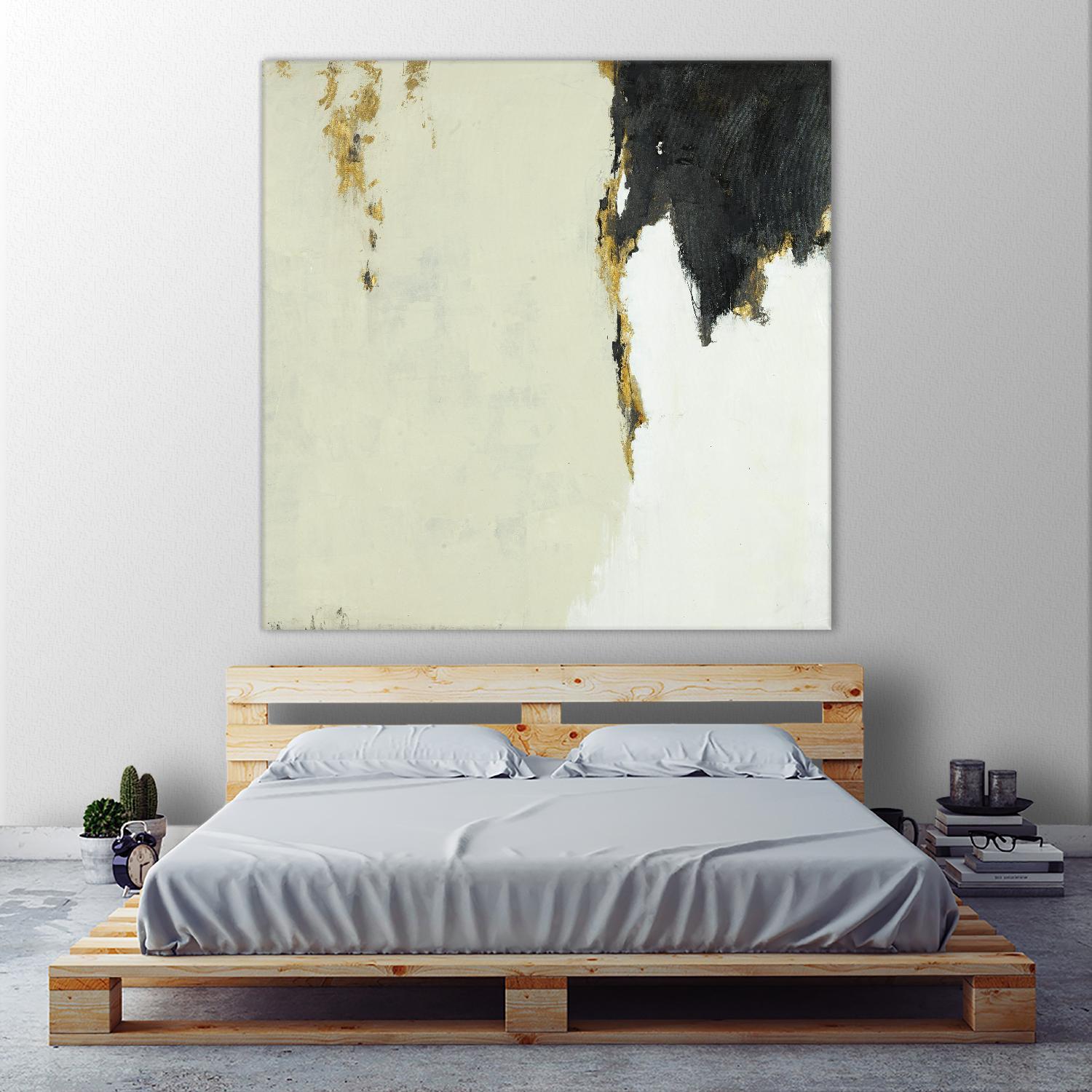Get Rich Fast by Daleno Art on GIANT ART - gold abstract abstrait 