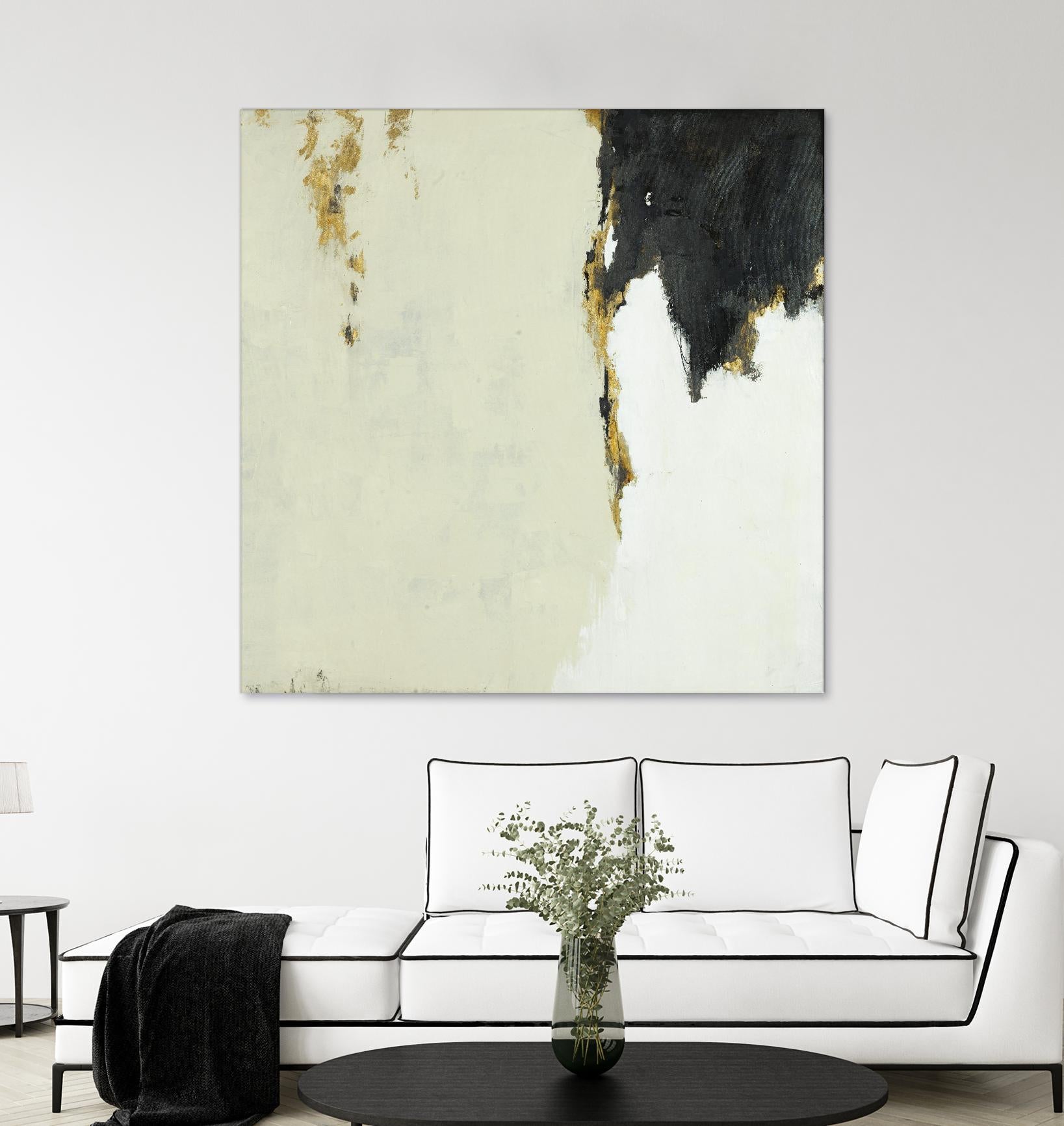Get Rich Fast by Daleno Art on GIANT ART - gold abstract abstrait 