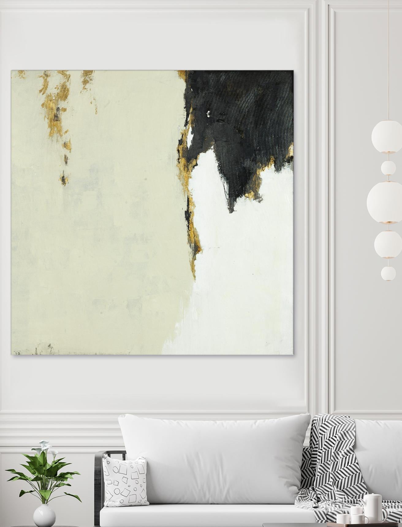 Get Rich Fast by Daleno Art on GIANT ART - gold abstract abstrait 