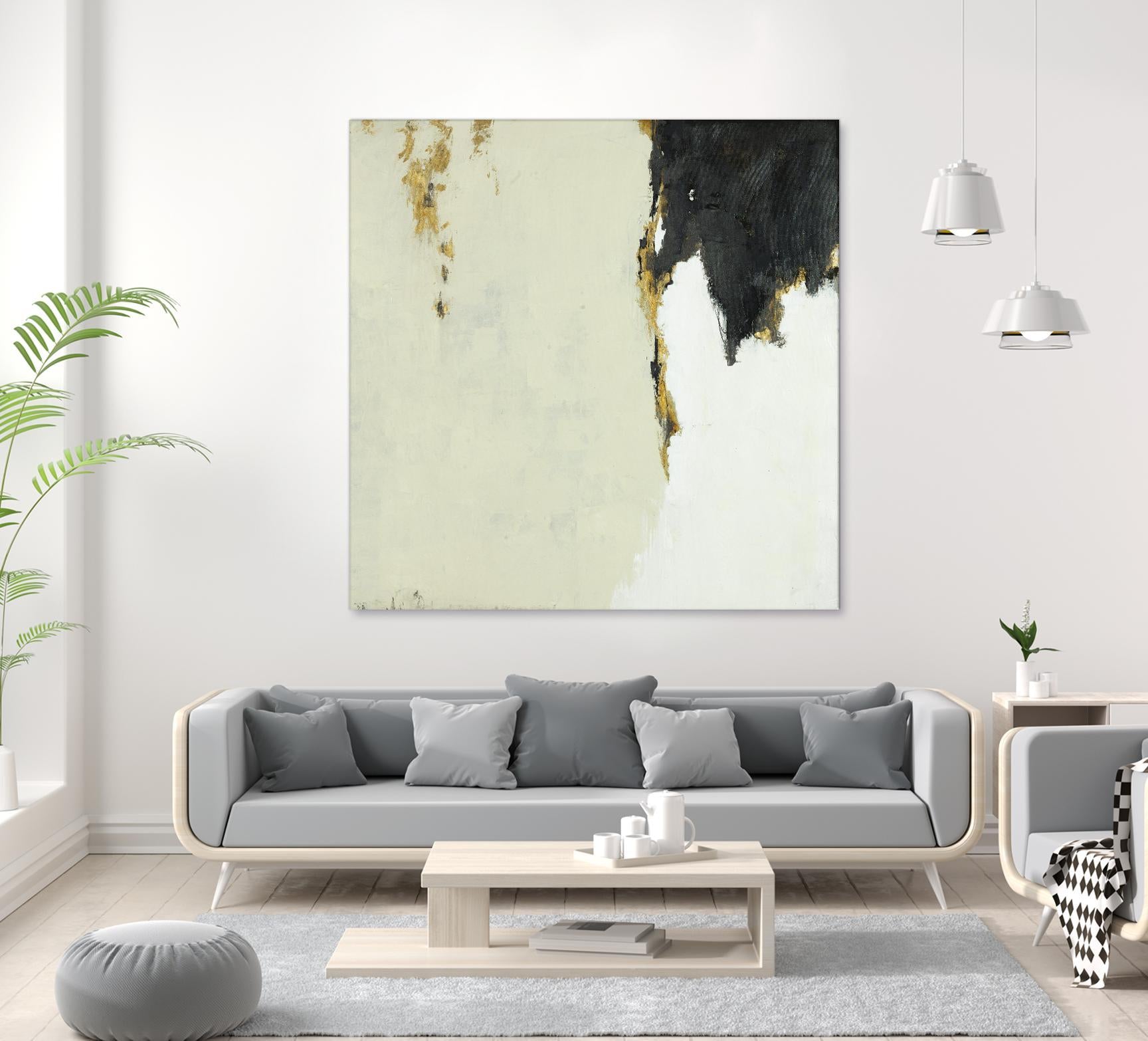 Get Rich Fast by Daleno Art on GIANT ART - gold abstract abstrait 