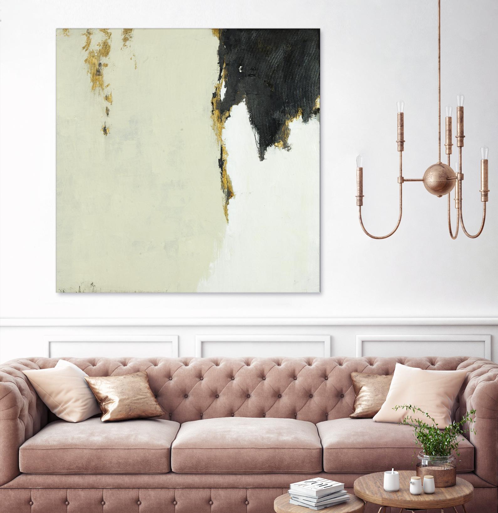Get Rich Fast by Daleno Art on GIANT ART - gold abstract abstrait 
