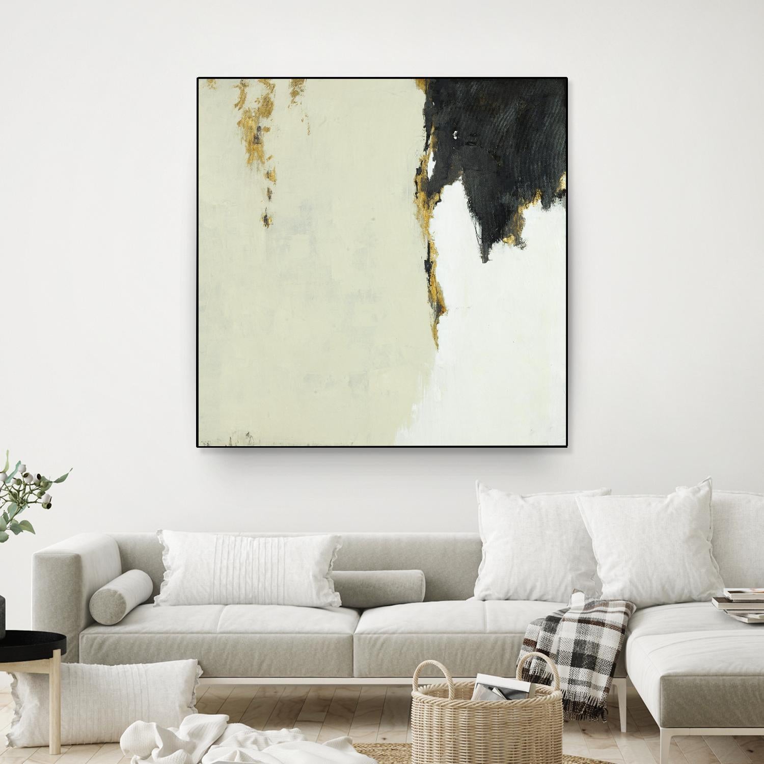 Get Rich Fast by Daleno Art on GIANT ART - gold abstract abstrait 