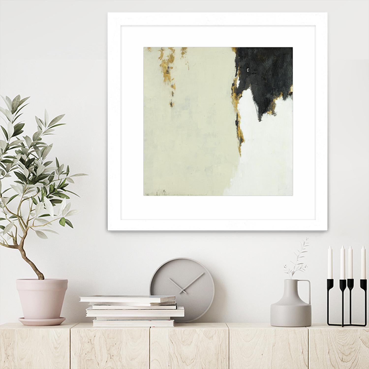 Get Rich Fast by Daleno Art on GIANT ART - gold abstract abstrait 
