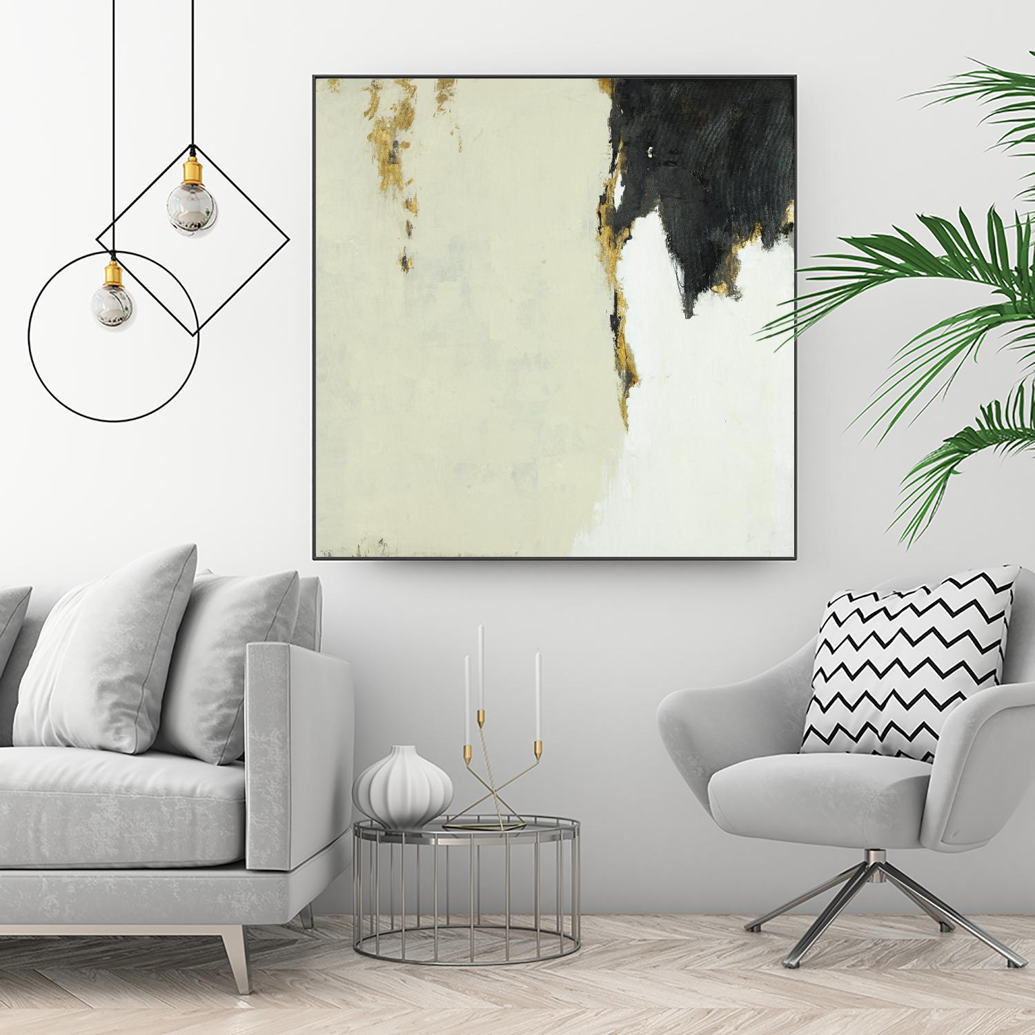 Get Rich Fast by Daleno Art on GIANT ART - gold abstract abstrait 
