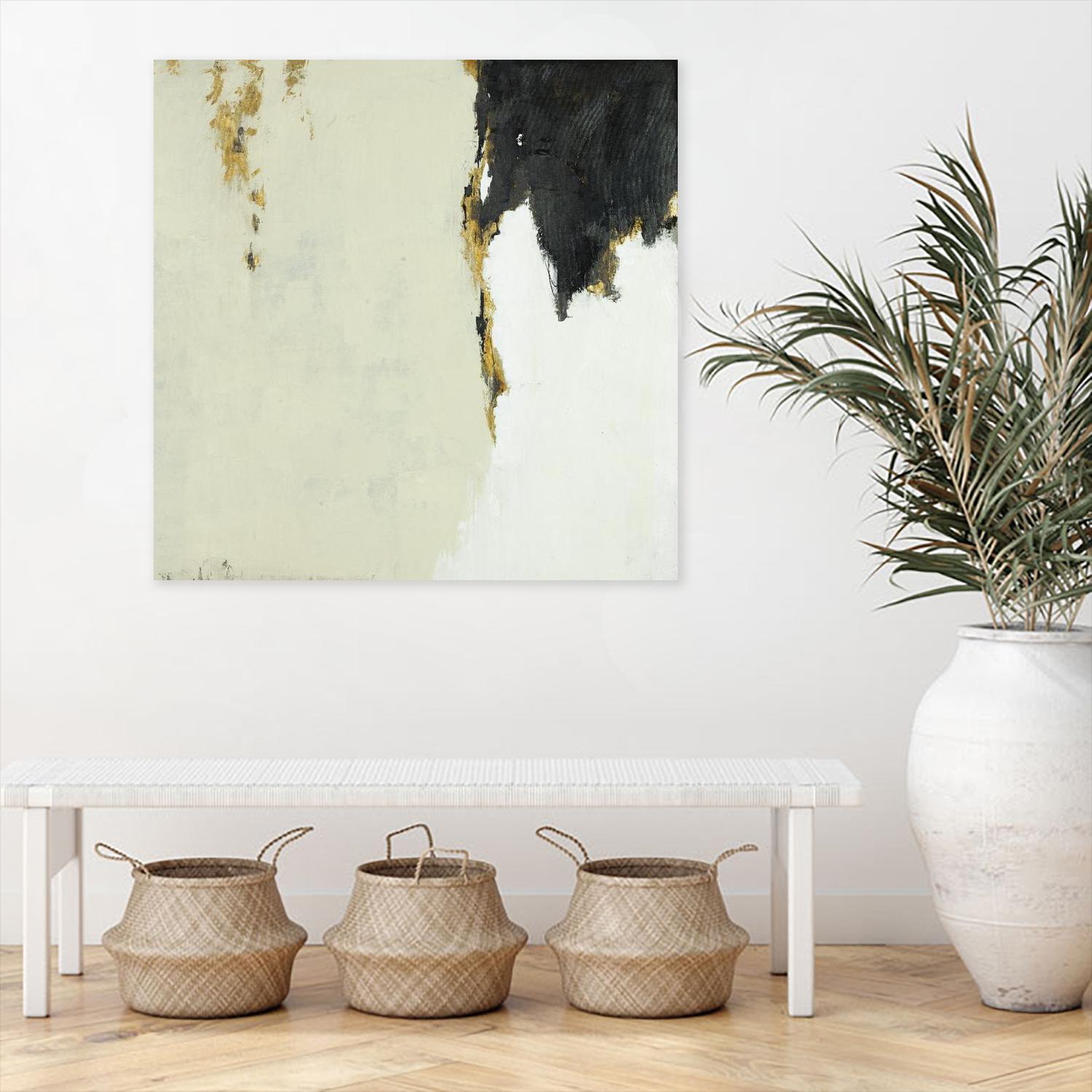 Get Rich Fast by Daleno Art on GIANT ART - gold abstract abstrait 