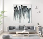 Graphite Spirits by Daleno Art on GIANT ART - blue abstract abstrait 