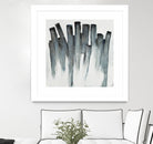 Graphite Spirits by Daleno Art on GIANT ART - blue abstract abstrait 