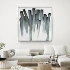 Graphite Spirits by Daleno Art on GIANT ART - blue abstract abstrait 