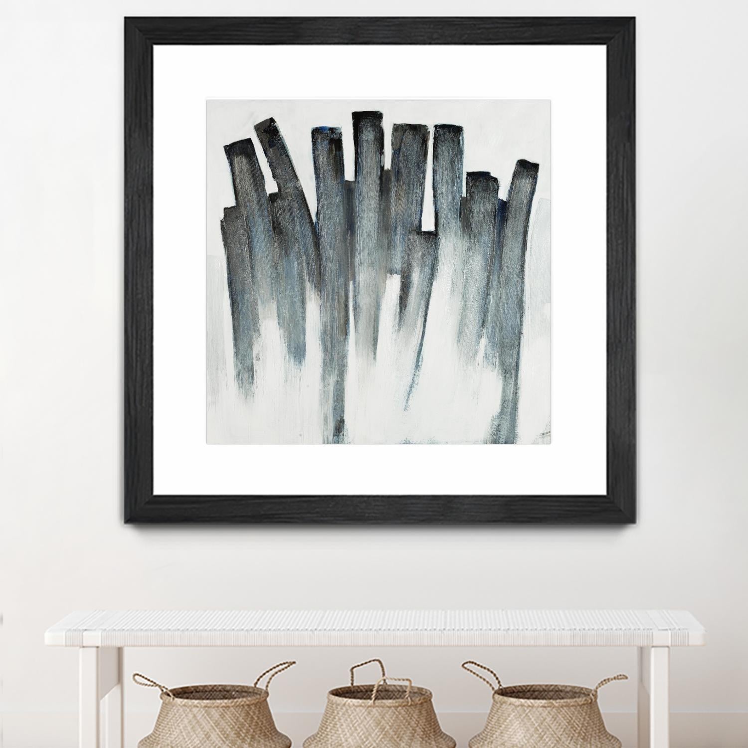 Graphite Spirits by Daleno Art on GIANT ART - blue abstract abstrait 