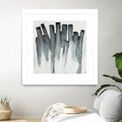Graphite Spirits by Daleno Art on GIANT ART - blue abstract abstrait 