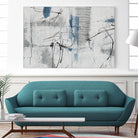 Life Outside The Bubble I by Daleno Art on GIANT ART - blue
