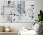Life Outside The Bubble I by Daleno Art on GIANT ART - blue