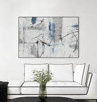 Life Outside The Bubble I by Daleno Art on GIANT ART - blue
