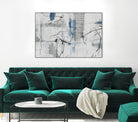 Life Outside The Bubble I by Daleno Art on GIANT ART - blue