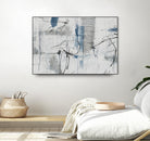 Life Outside The Bubble I by Daleno Art on GIANT ART - blue