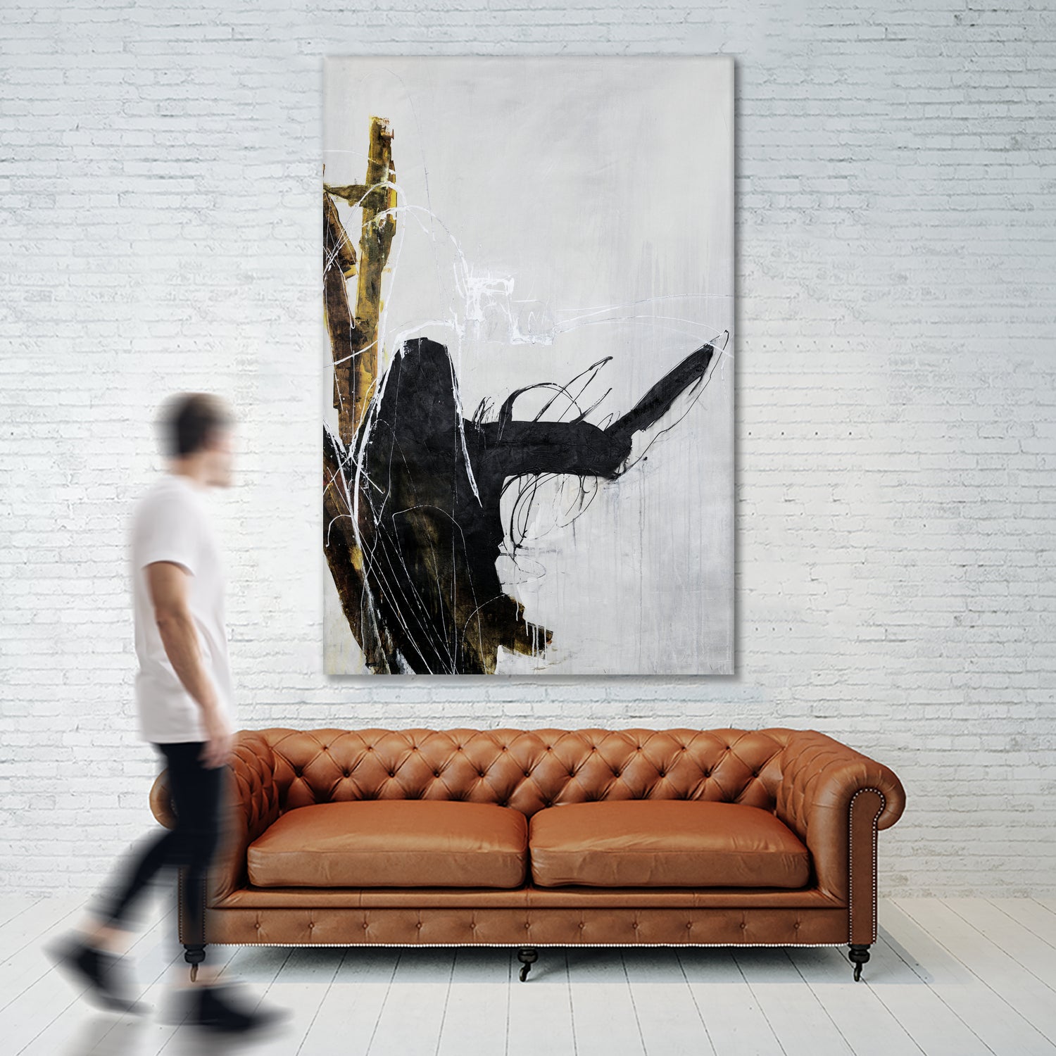 Lever Down by Daleno Art on GIANT ART -  abstract