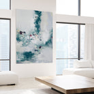 Awakened By A Dream I by Daleno Art on GIANT ART - blue abstract