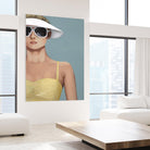 Glamour Rays by Daleno Art on GIANT ART - beige abstract figure