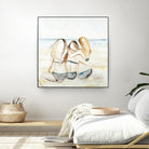 Girls Weekend by Daleno Art on GIANT ART - figurative beach