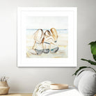 Girls Weekend by Daleno Art on GIANT ART - figurative beach