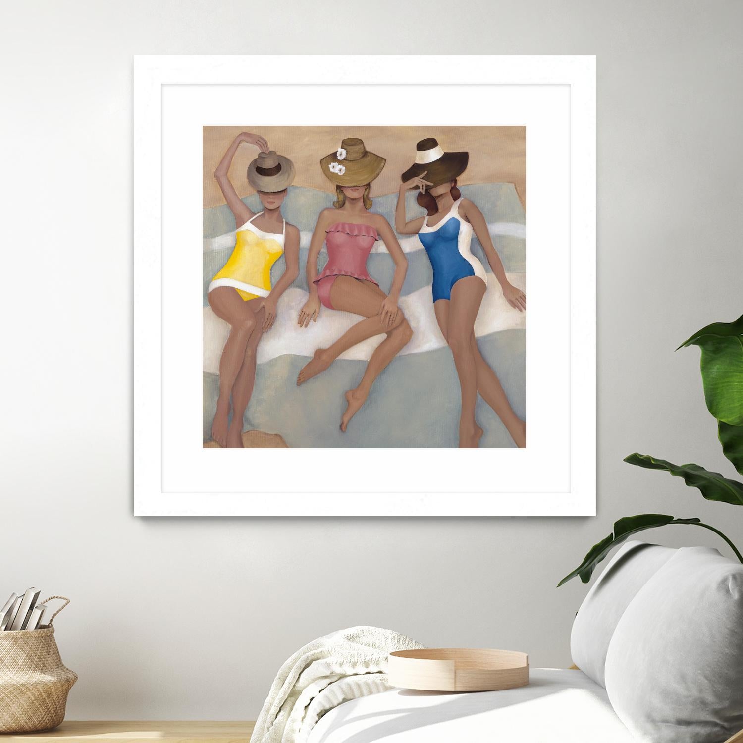 The Orange County Club.tif by Daleno Art on GIANT ART - beige  costal beach